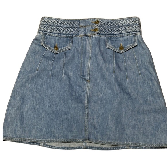 Free People denim skirt size 6 - Picture 1 of 11